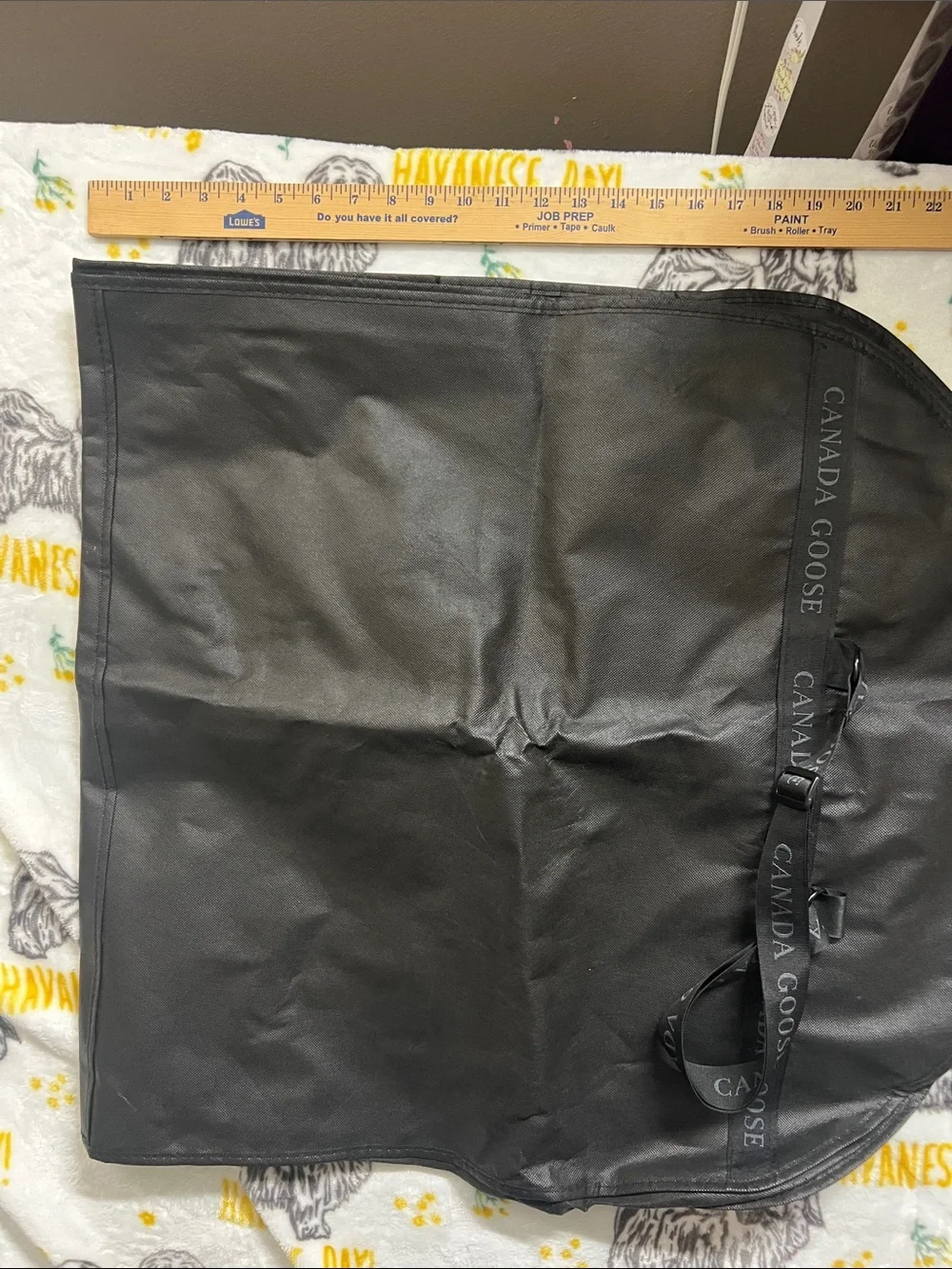 Canada Goose Black Garment Cover with Logo
